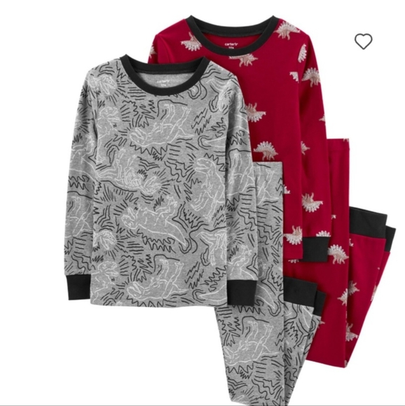 Carter's Pajamas Carters 4pc Boys Pajamas Poshmark